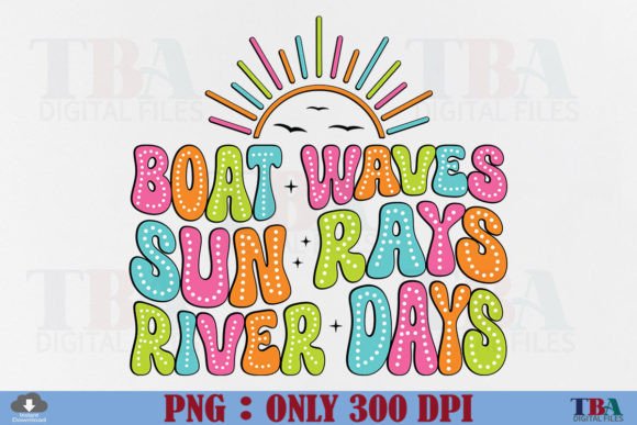 Download River PNG Boat Waves Sun Rays River Days - River Collection